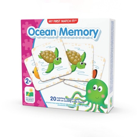Joc de memorie pentru dezvoltarea creierului Animale din ocean 2-5 ani
